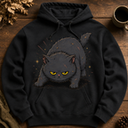 Grumpy Alley Cat PNG Art for Print on Demand Chonky Catitude Design for T-shirts