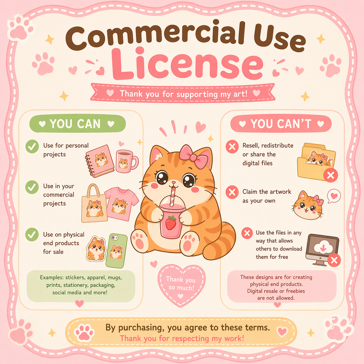 Kawaii Tuxedo Cat Sleeping in Bowl, Box and Sink Digital Artwork for POD