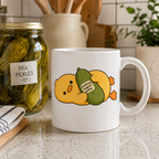 Deadpan Duck PNG Designs Funny Kawaii Emotional Support Clipart for T-shirts