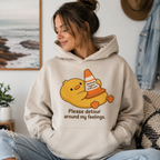 Deadpan Duck PNG Designs Funny Kawaii Emotional Support Clipart for T-shirts