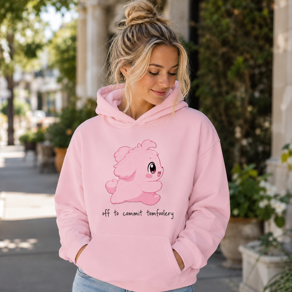 Fluffy Pink Puppy PNG Clipart for Shirts Cute Dog Illustration for Print on Demand