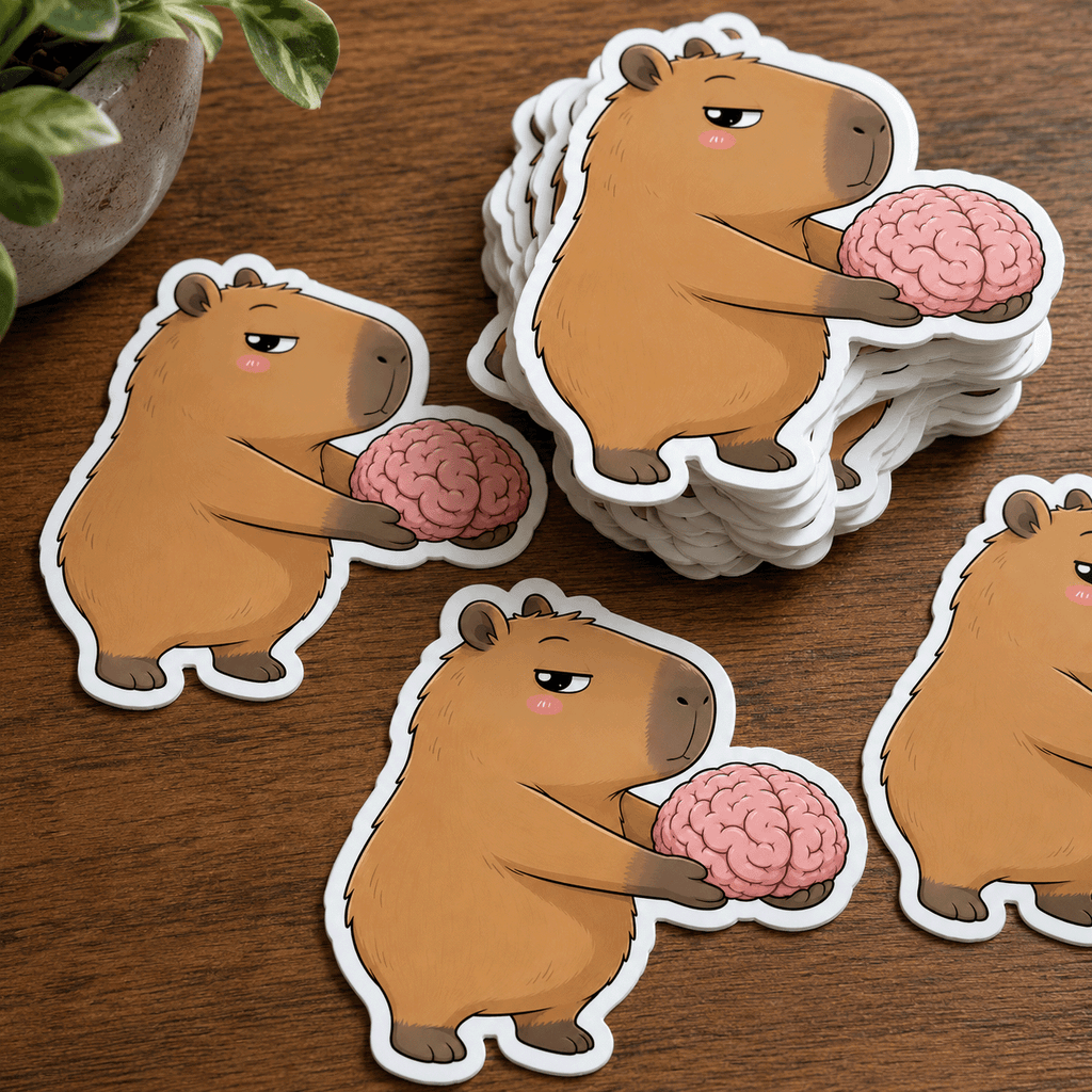 Animals Giving Brain PNG Designs Sarcastic Raccoon Clipart