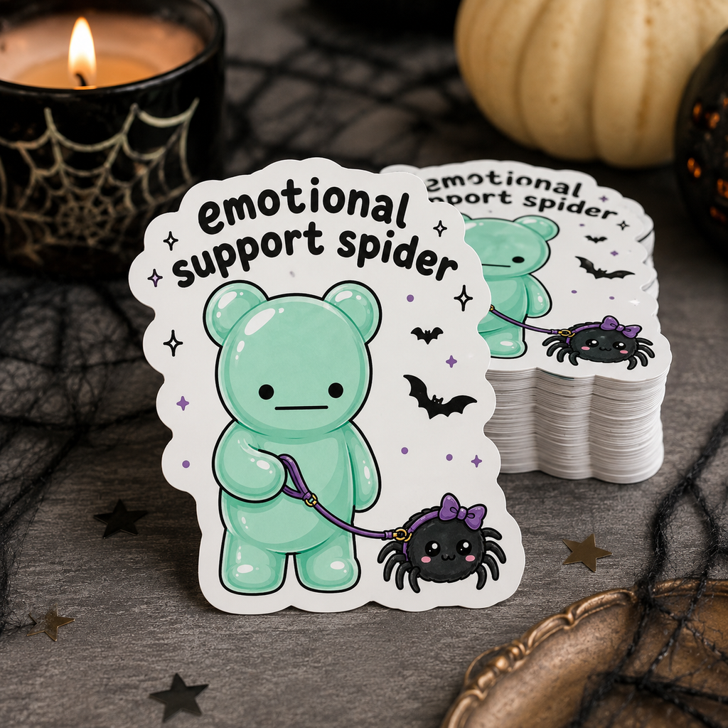Halloween Gummy Bears PNG Clipart Set Cute Deadpan Bear Designs for Fall Crafts
