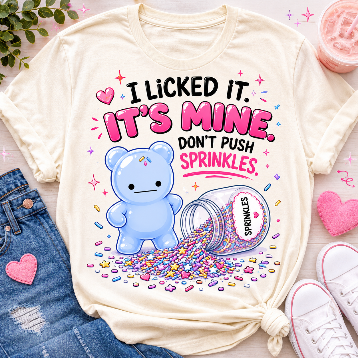Mischievous Gummy Bears PNG Clipart Set Funny Kawaii Gummy Bear Designs for T-Shirts