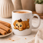 Pastry Puppies PNG Clipart Adorable Kawaii Dessert Dogs