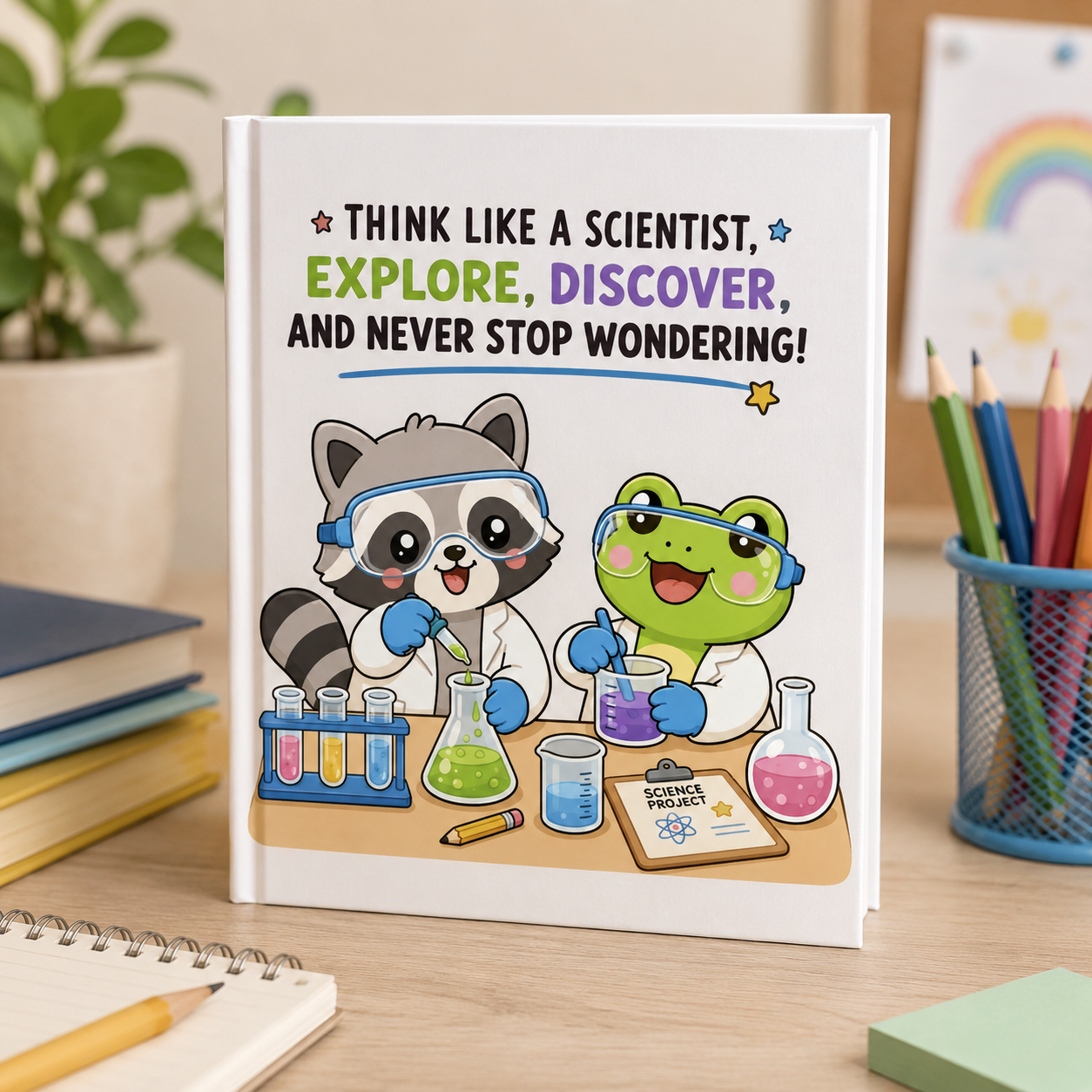 Back to School Animals PNG Set Kawaii School Clipart Cute Teacher PNG Duck Cat Capybara Raccoon Frog PNG