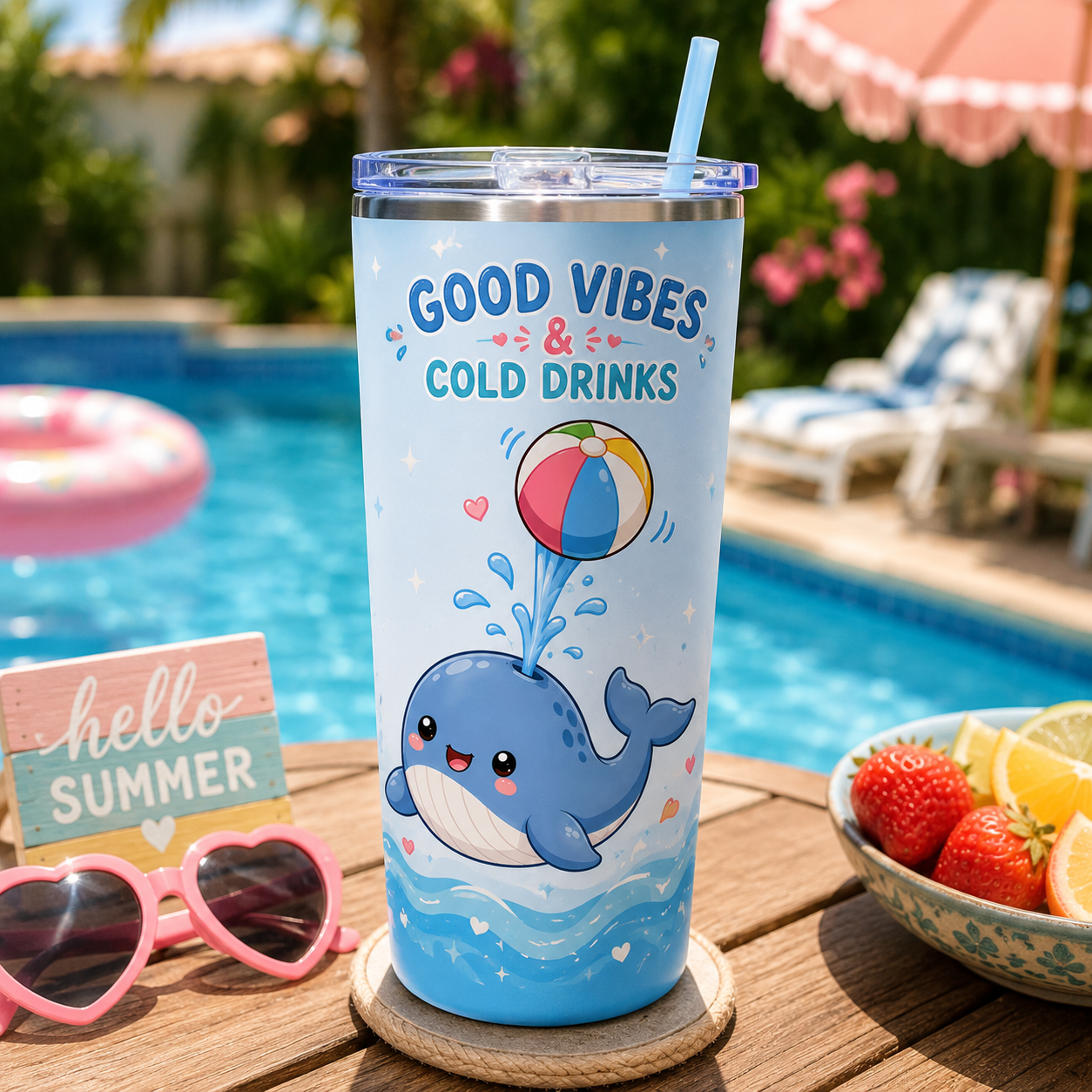 Cute Sea Creature Bundle Kawaii Animal PNG Summer Clipart Commercial Use